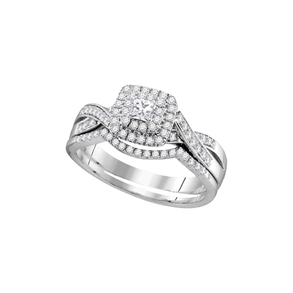 1-2CTW-Diamond 1-8CT-CPR BRIDAL SET