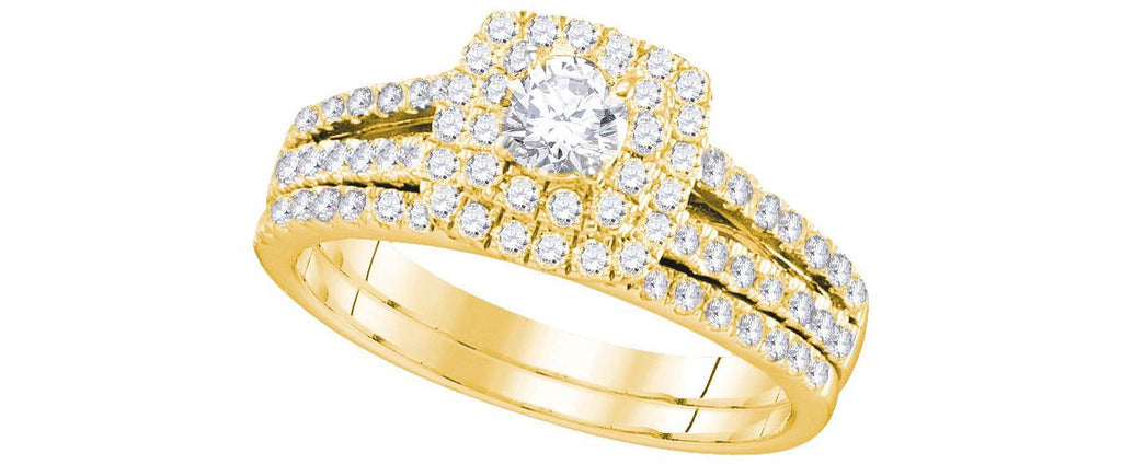 1CTW-Diamond 1-5CT-CRD BRIDAL SET CERTIFIED