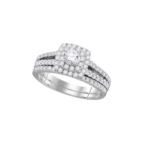 1CTW-Diamond 1-5CT-CRD BRIDAL SET CERTIFIED