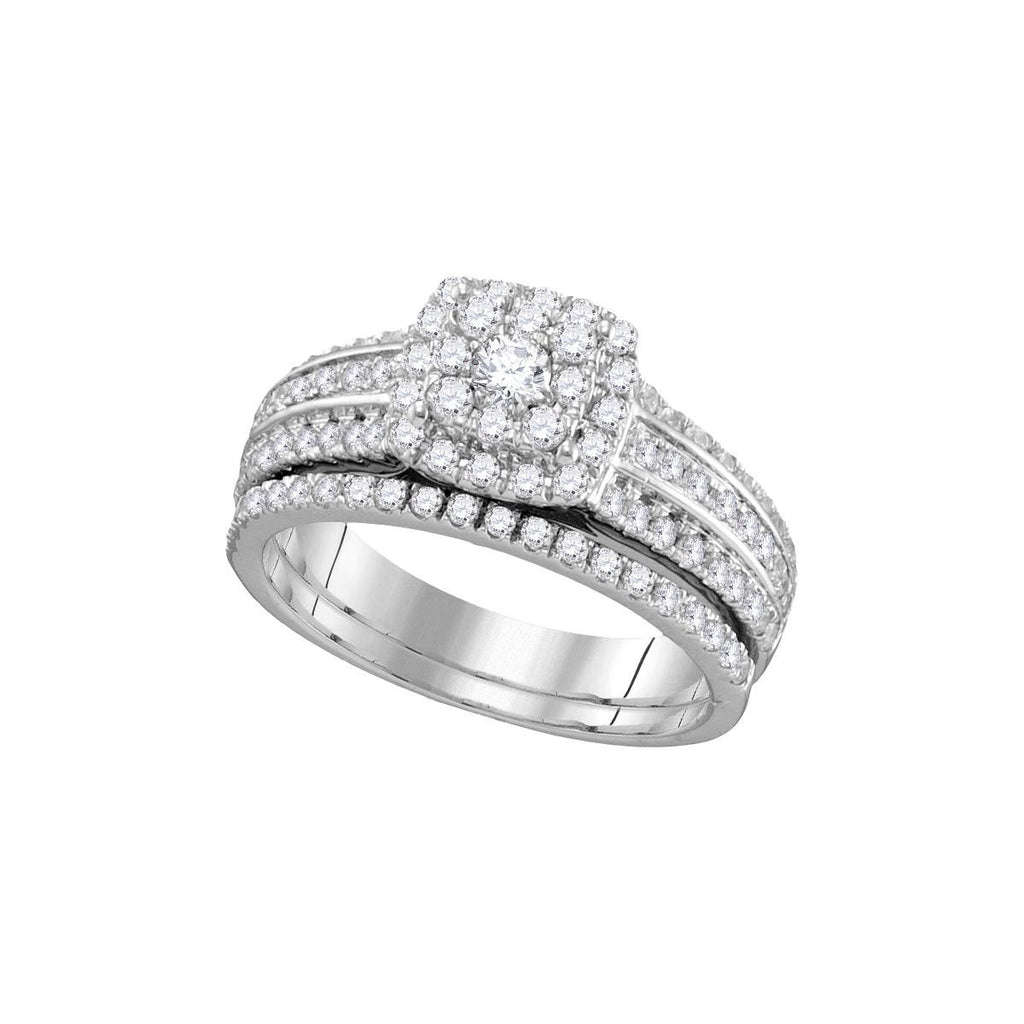 1CTW-Diamond 1-10CT-CRD BRIDAL SET