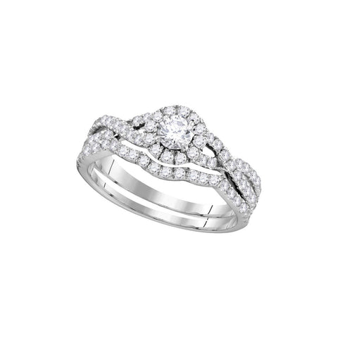 1CTW-Diamond 1-5CT-CRD BRIDAL SET CERTIFIED