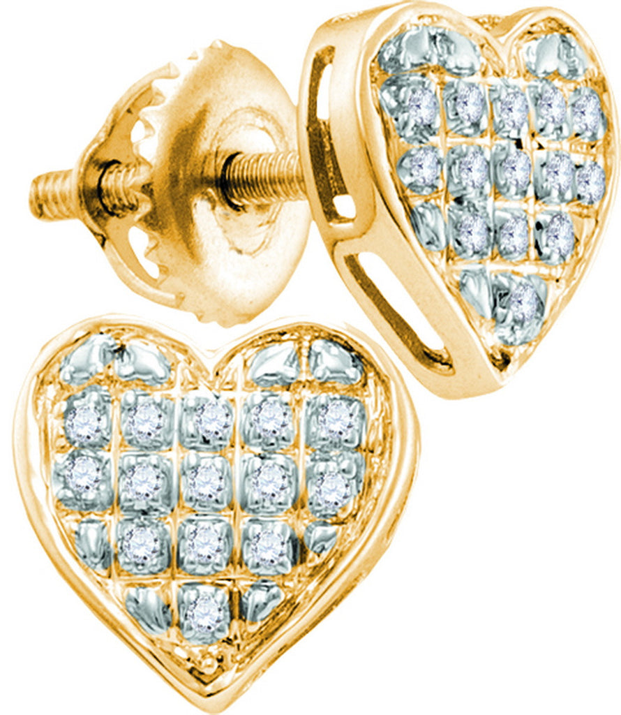 1-10CTW-Diamond HEART EARRING