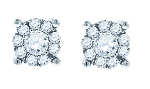 1-4CT-Diamond FASHION EARRING