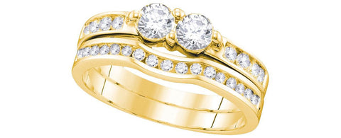 1CTW-Diamond BRIDAL SET CERTIFIED