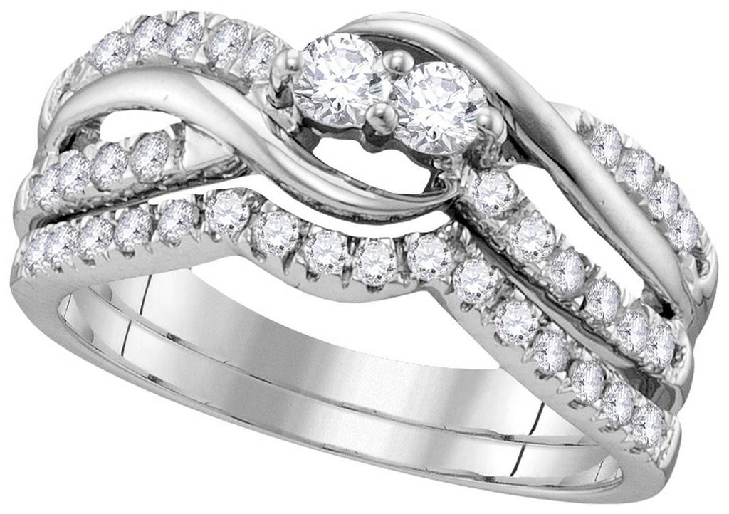 3-4CT-Diamond BRIDAL SET CERTIFIED