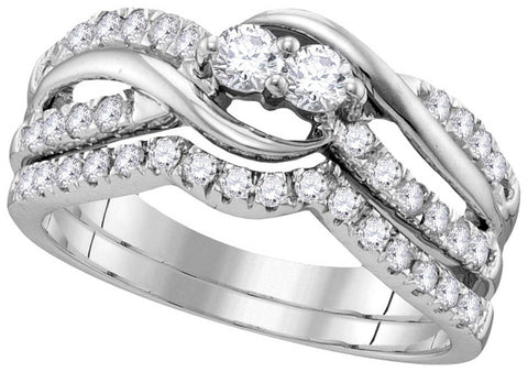 3-4CT-Diamond BRIDAL SET CERTIFIED