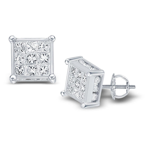 1 1-2CTW-Diamond FASHION EARRINGS