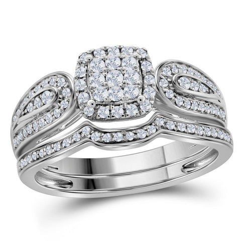 1-2CT-Diamond BRIDAL SET