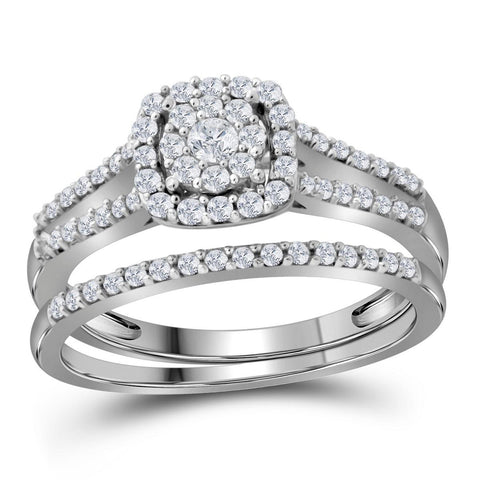 1-2CT-Diamond BRIDAL SET