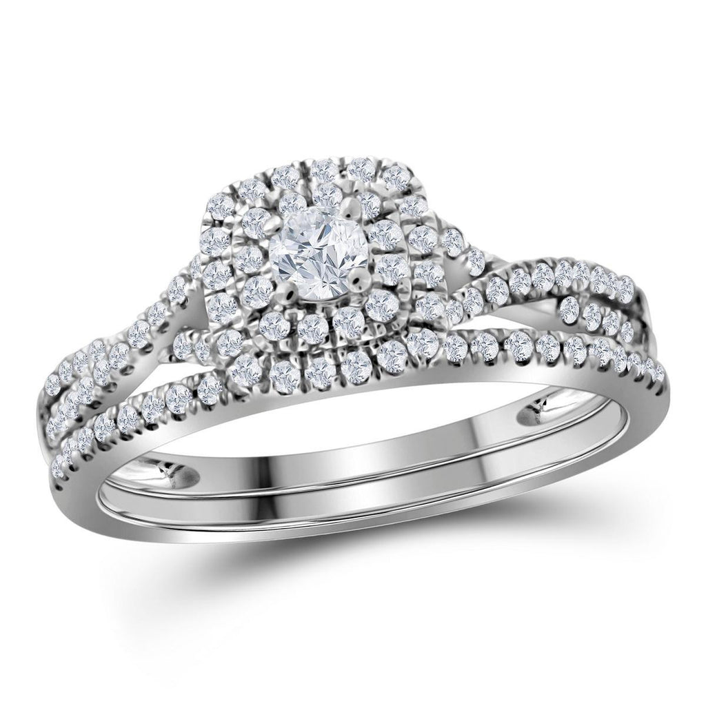 1-2CT-Diamond BRIDAL SET