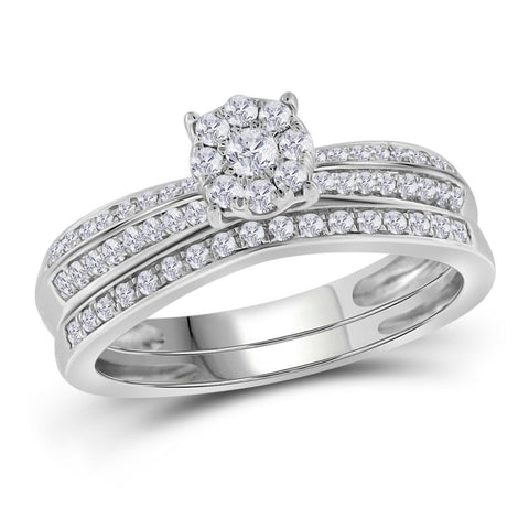 1-2CT-Diamond BRIDAL SET