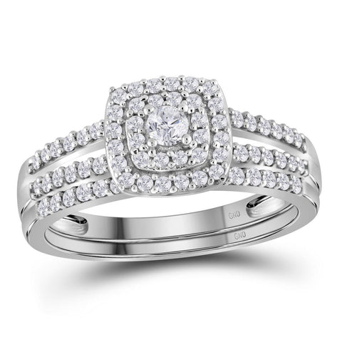 1-2CT-Diamond BRIDAL SET