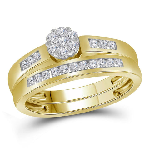 1-2CT-Diamond BRIDAL SET