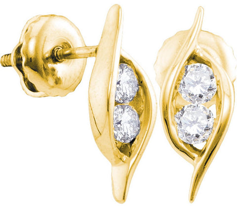 1-4CT-Diamond FASHION EARRING