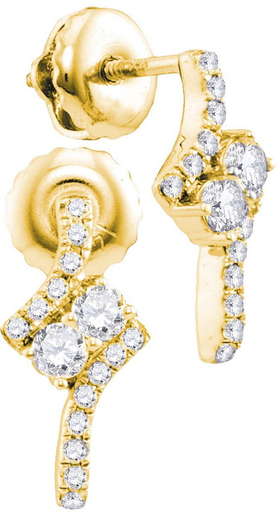 1-4CTW-Diamond FASHION EARRING