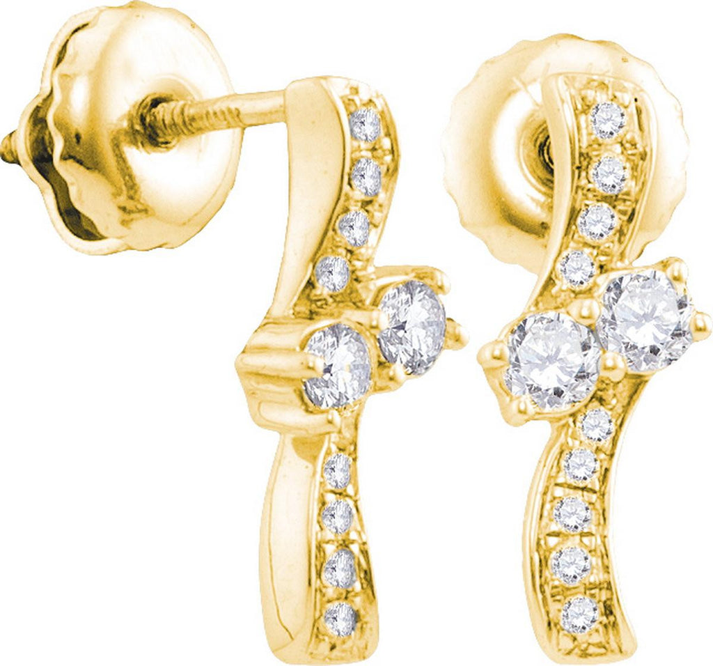 1-4CT-Diamond FASHION EARRING