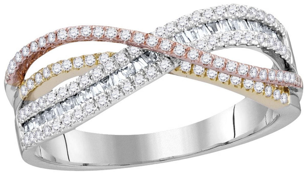 3-8CTW-Diamond FASHION RING