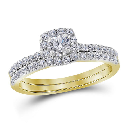 3-4CT-Diamond 1-4CT-CRD BRIDAL SET