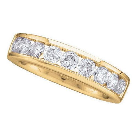 14KT Yellow Gold 0.50CTW DIAMOND FASHION BAND