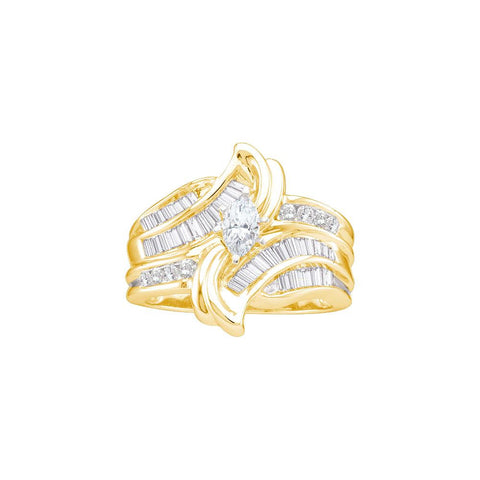 1 CTW-Diamond 1-4CTW -CMQ BRIDAL SET