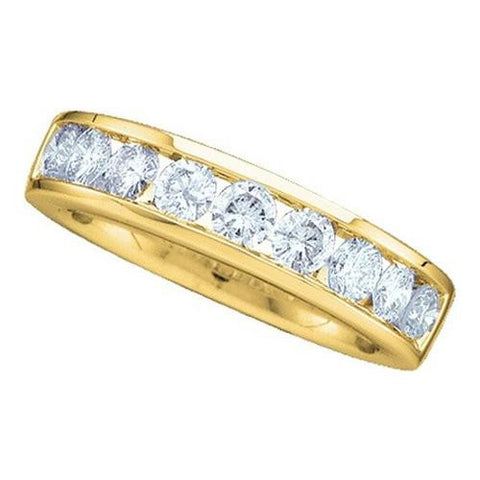 14KT Yellow Gold 0.25CT DIAMOND LADIES FASHION BAND