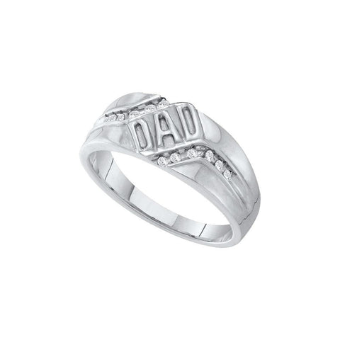 1-8CT-Diamond DAD RING""