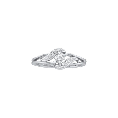 1-6CTW-Diamond CLUSTER BRIDAL RING