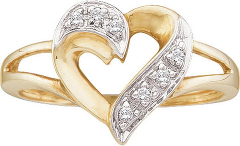 1-20CTW-Diamond HEART RING