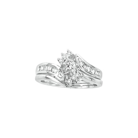 1-2CT-Diamond 1-5(CMQ) BRIDAL SET