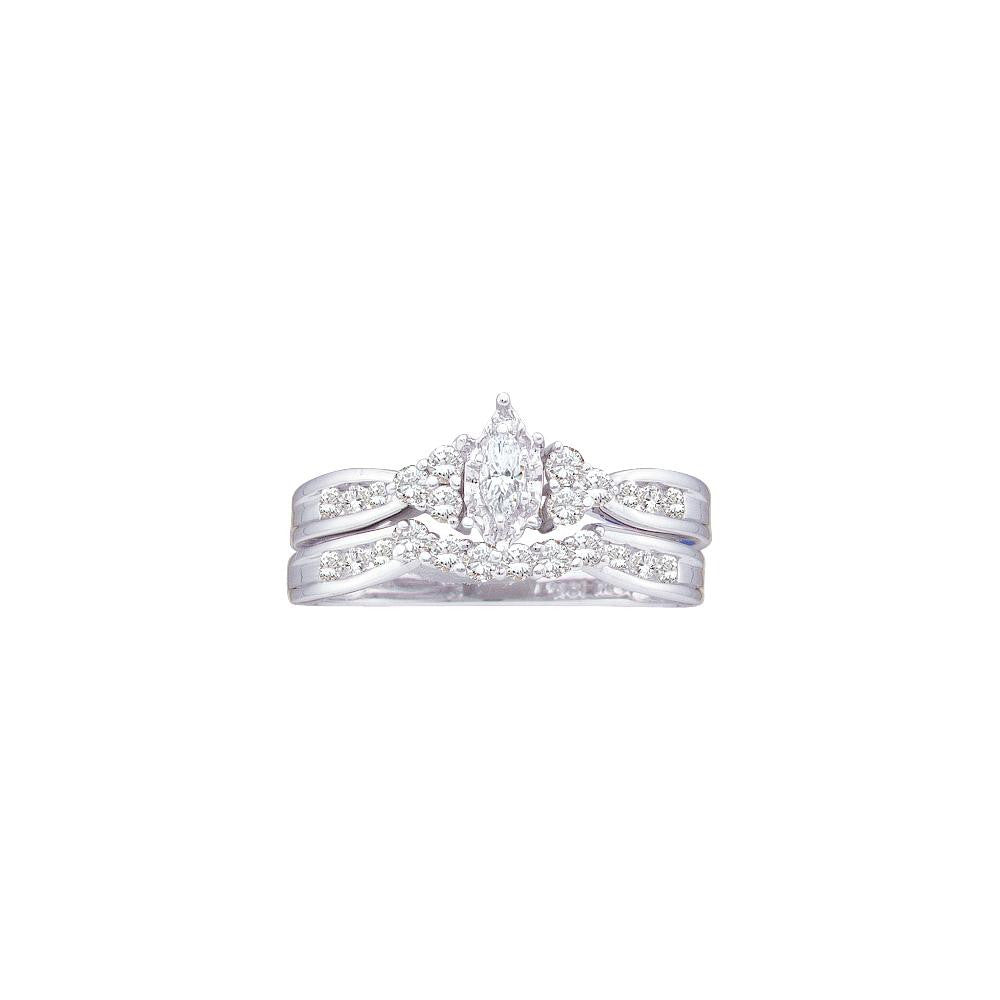 1-2CT-Diamond 1-12CT-CMQ BRIDAL SET