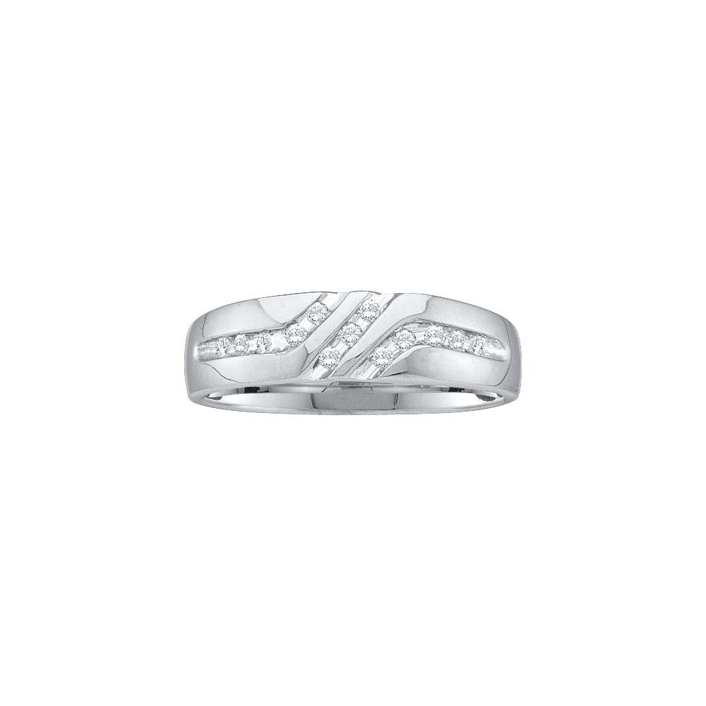 1-8CT-Diamond FASHION MENS BAND