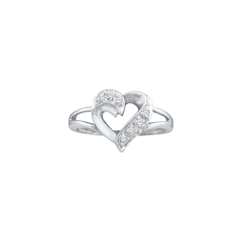 1-20CTW-Diamond HEART RING