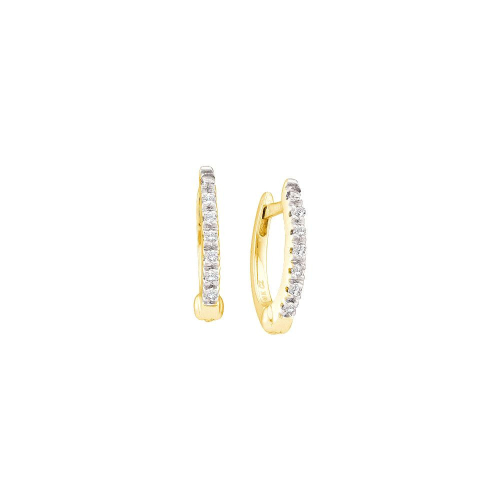 1-12CT-Diamond FASHION HOOPS