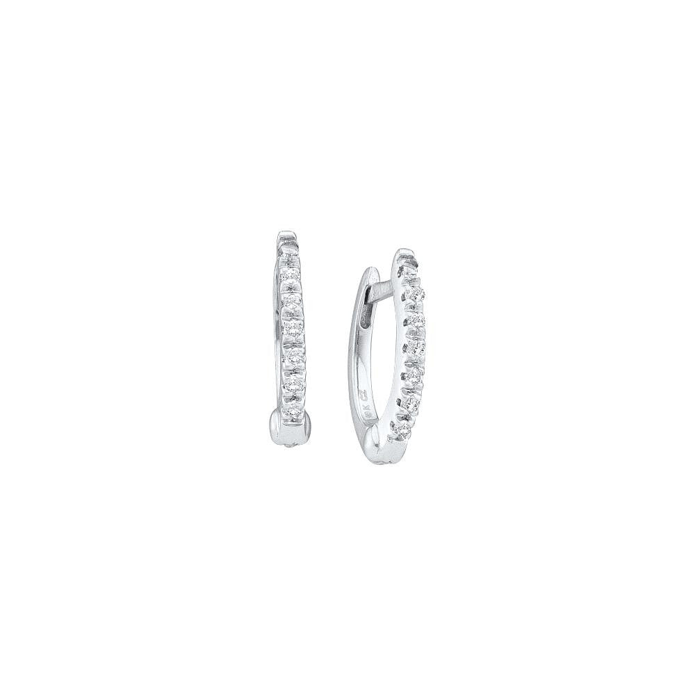 1-12CT-Diamond FASHION HOOPS