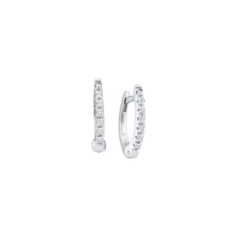 1-12CT-Diamond FASHION HOOPS