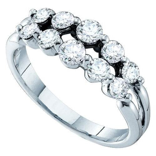 14KT White Gold 1.00CTW DIAMOND  FASHION RING