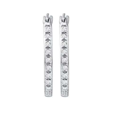 1-8CTW-Diamond FASHION HOOPS