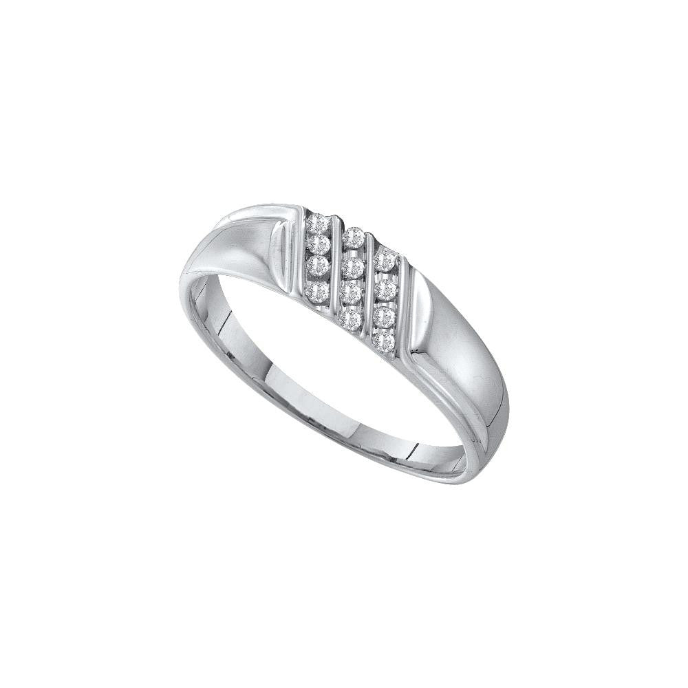 1-8CT-Diamond FASHION MENS BAND