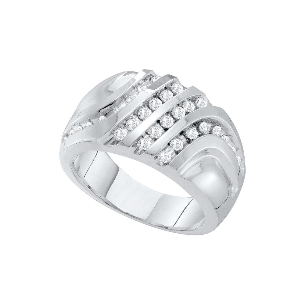 1-2CT-Diamond FASHION MENS BAND