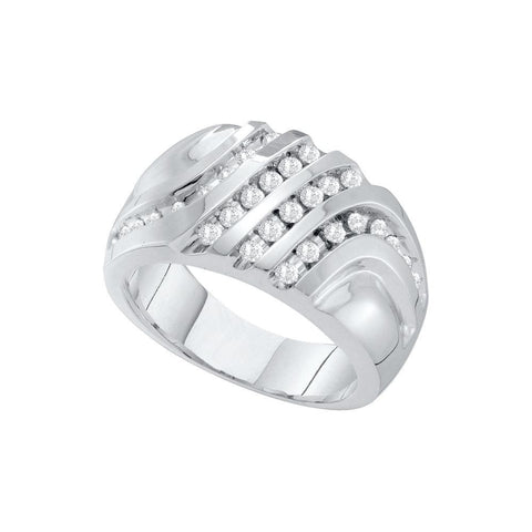 1-2CT-Diamond FASHION MENS BAND