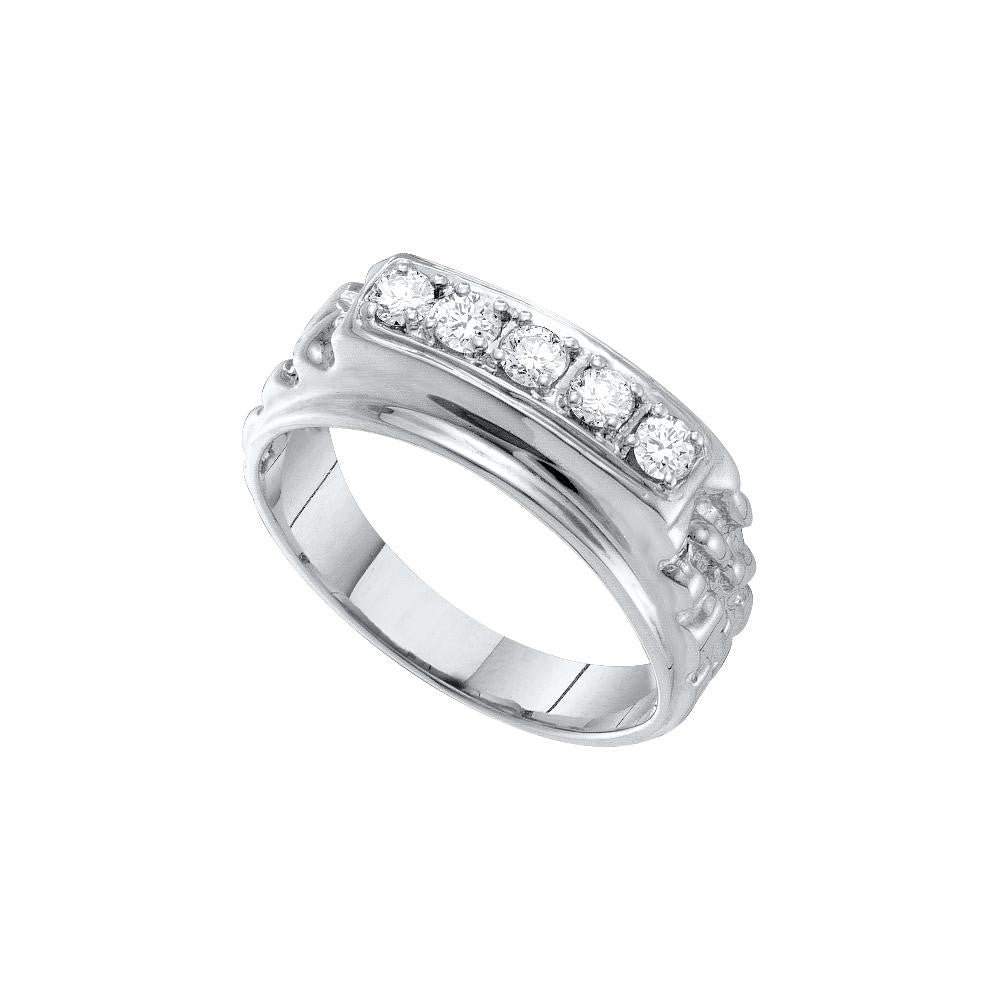 1-2CT-Diamond FASHION MENS BAND