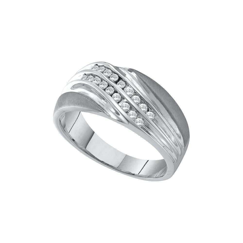 1-4CT-Diamond FASHION MENS BAND