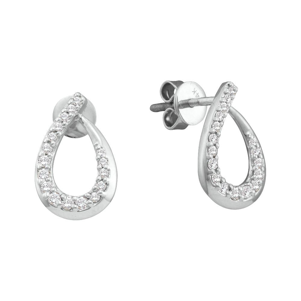 1-4CTW-Diamond FASHION EARRING