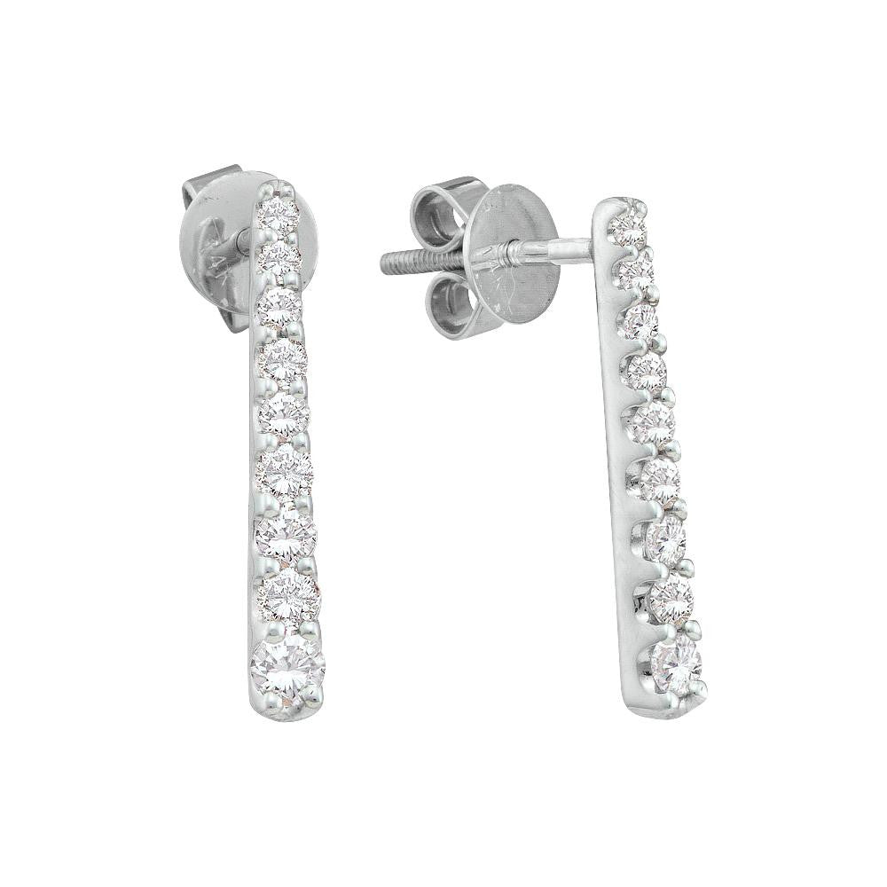 1-2CTW-Diamond FASHION EARRING