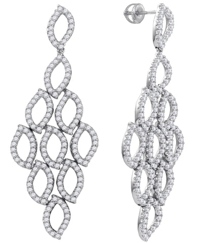 4 3-4CT-Diamond FASHION EARRING