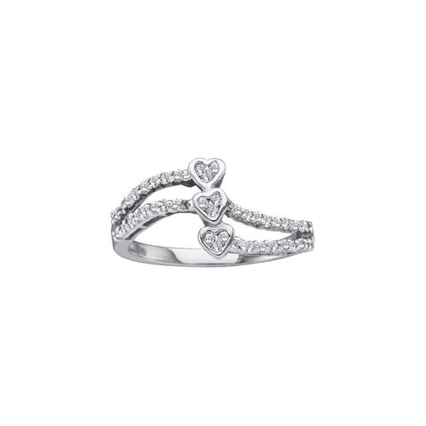 1-4CTW-Diamond HEART RING