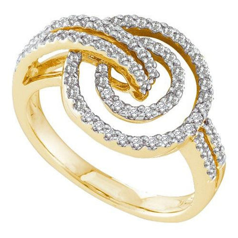 14KT Yellow Gold 0.56CT DIAMOND  FASHION RING