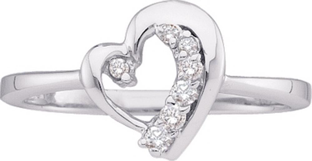 1-10CTW -Diamond HEART RING