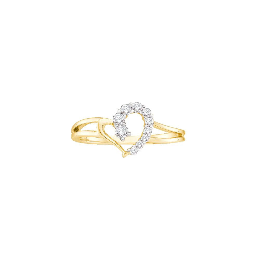 1-5CTW-Diamond HEART RING