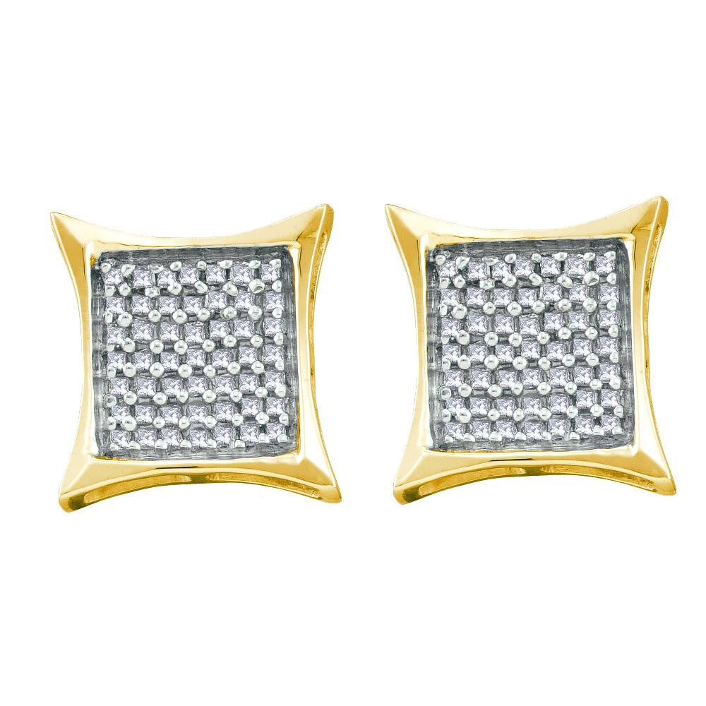 5-8CTW-Diamond INVISIBLE EARRINGS